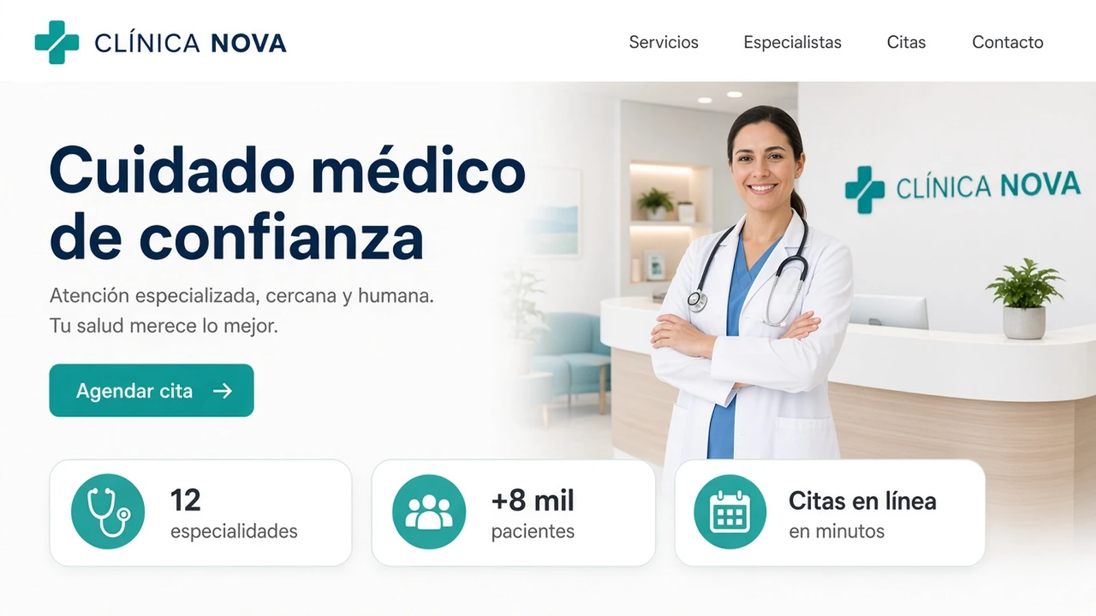 Visual example NOVA CLINIC